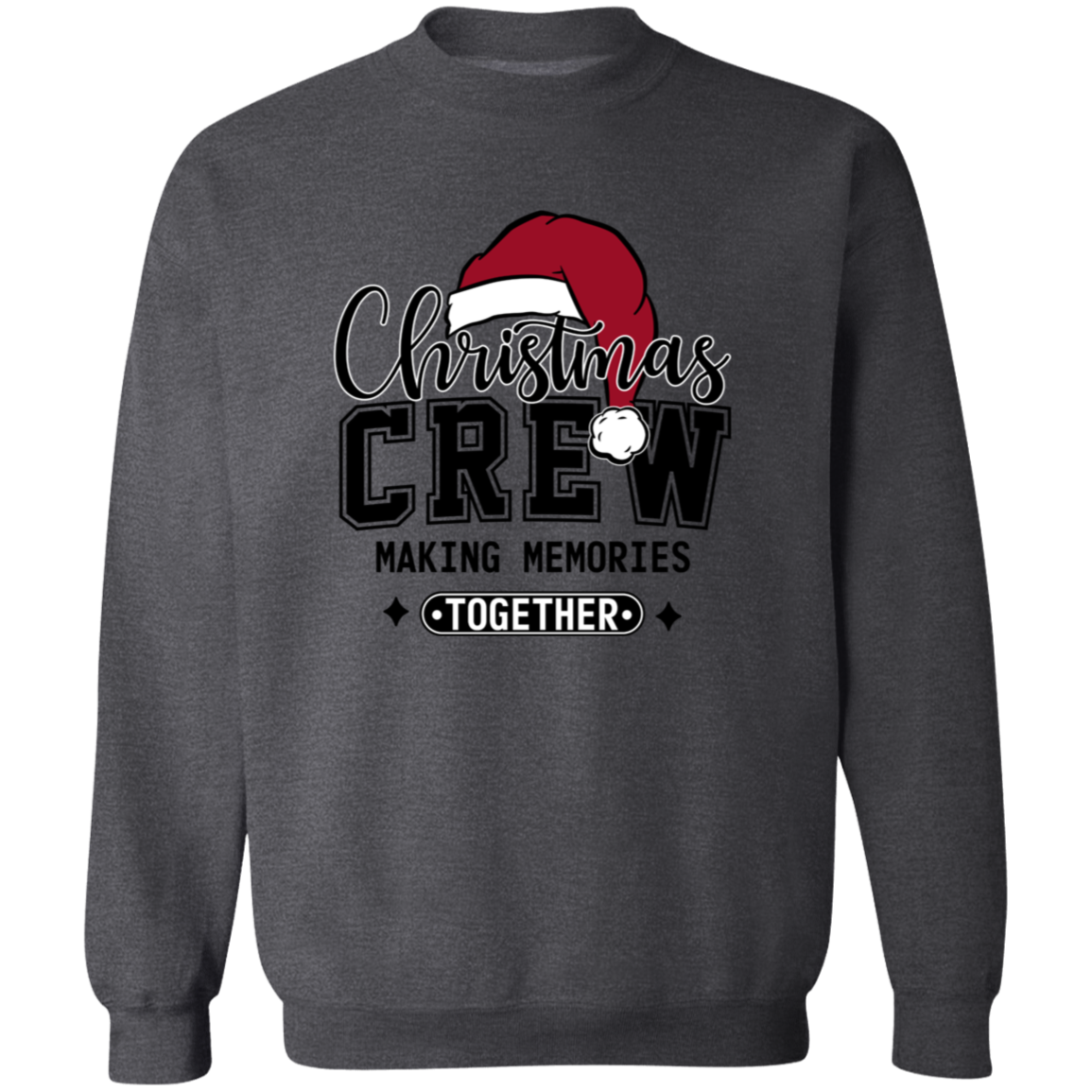 Christmas Crew Sweatshirt or Long Sleeve T-Shirt | Holiday Family Outfit | Making Memories Together