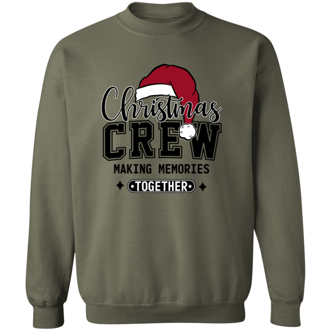 Christmas Crew Sweatshirt or Long Sleeve T-Shirt | Holiday Family Outfit | Making Memories Together
