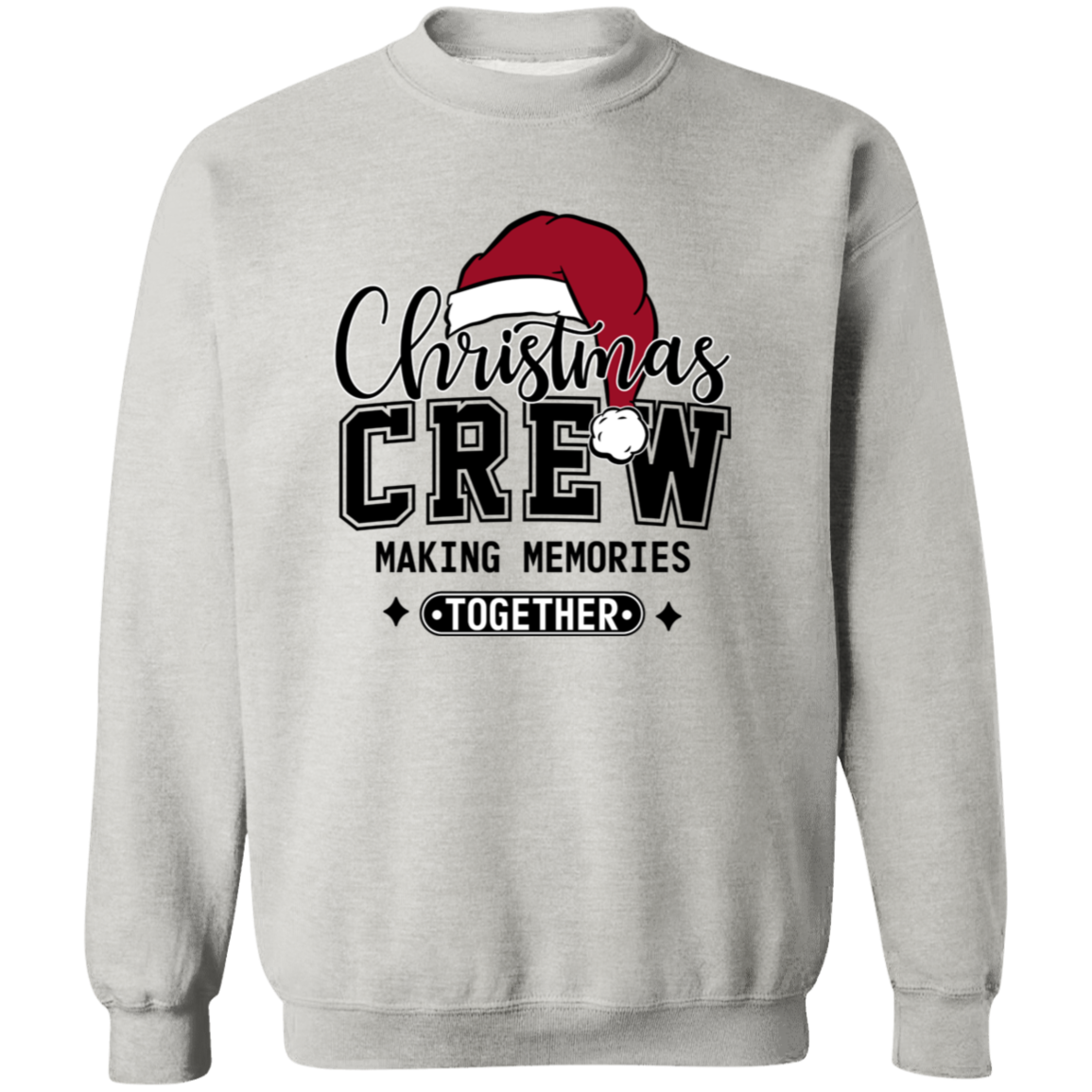 Christmas Crew Sweatshirt or Long Sleeve T-Shirt | Holiday Family Outfit | Making Memories Together