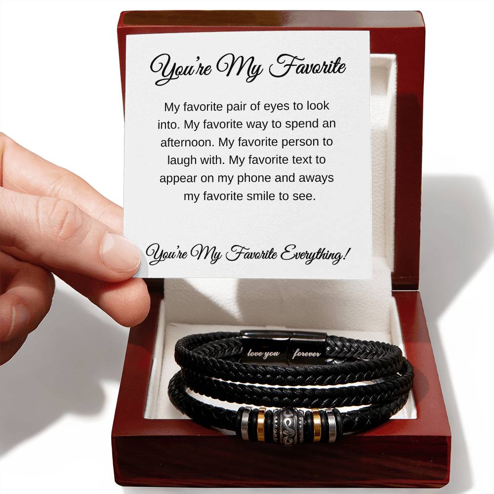 You're My Favorite Everything | I Love You Forever Bracelet