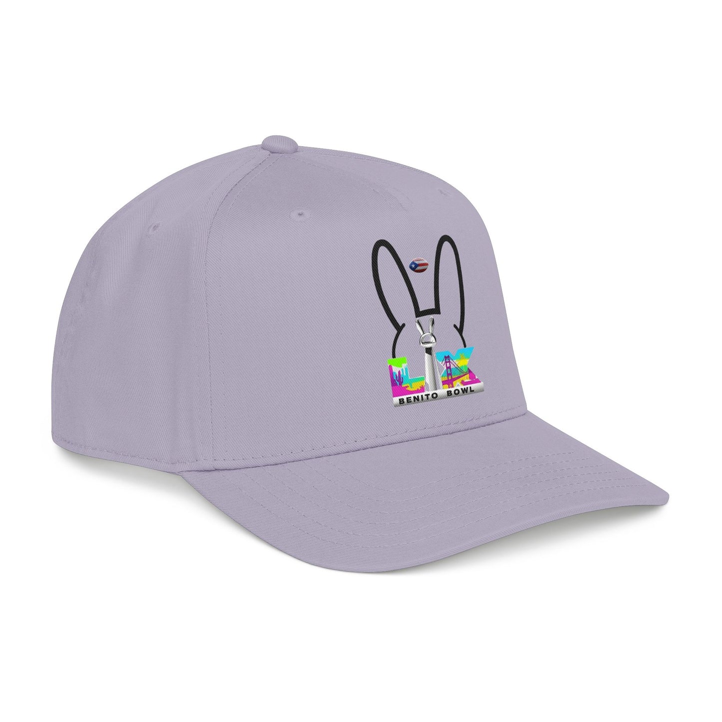 Bunny Ears Snapback Baseball Cap | Streetwear Style for Adults | Adjustable 5-Panel Hat