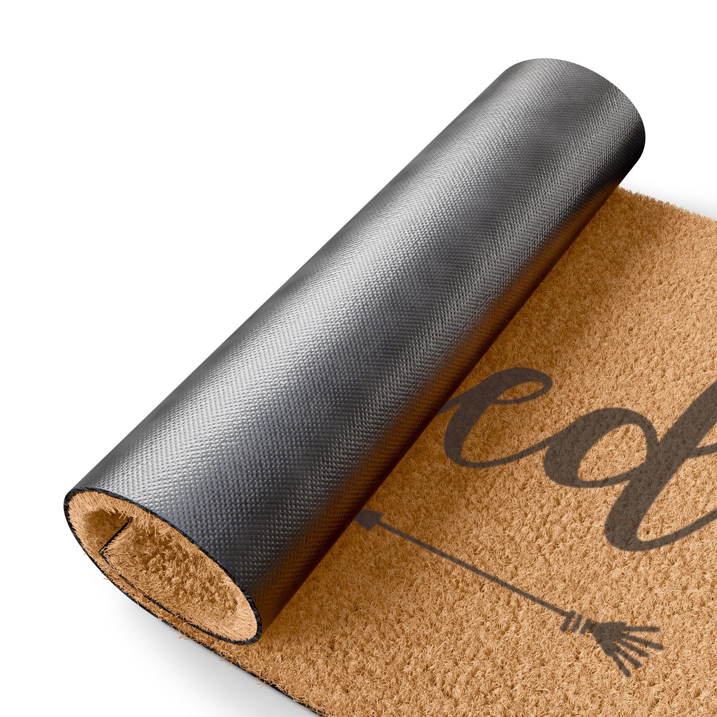 We Are Covered” Psalm 91 Welcome Doormat | Rustic Coir Entrance Mat | Faith-Inspired Home Décor