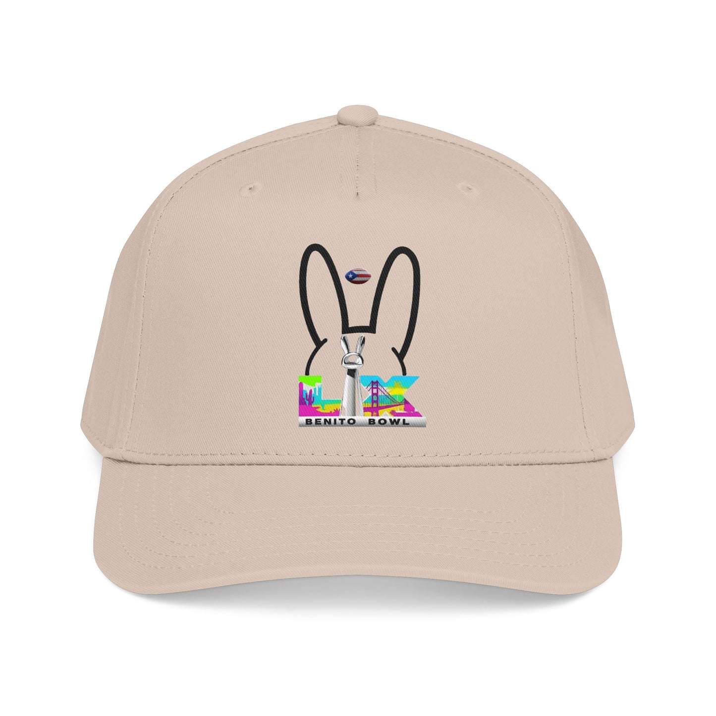 Bunny Ears Snapback Baseball Cap | Streetwear Style for Adults | Adjustable 5-Panel Hat