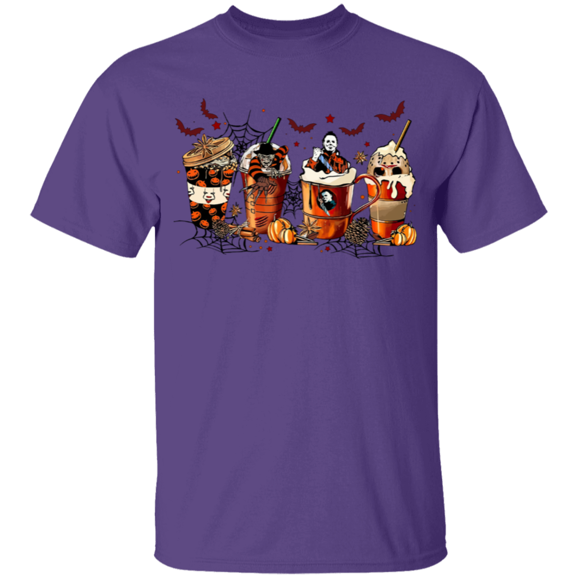 Spooky Halloween Drinks Youth | 100% Cotton T-Shirt