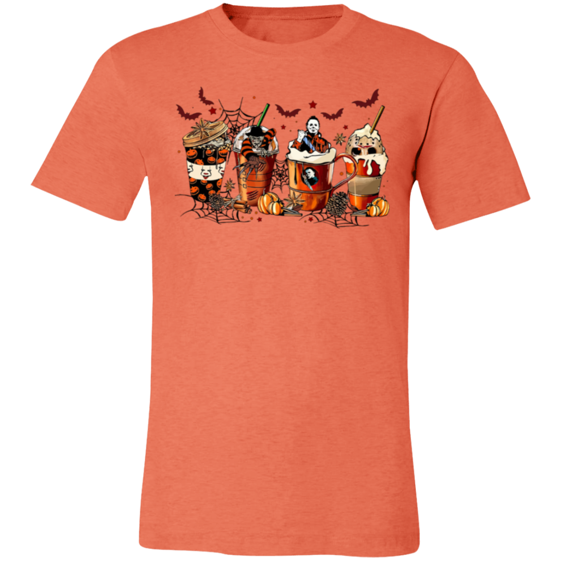 Spooky Halloween Drinks | Jersey Short-Sleeve T-Shirt