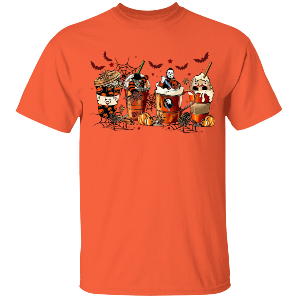 Spooky Halloween Drinks Youth | 100% Cotton T-Shirt