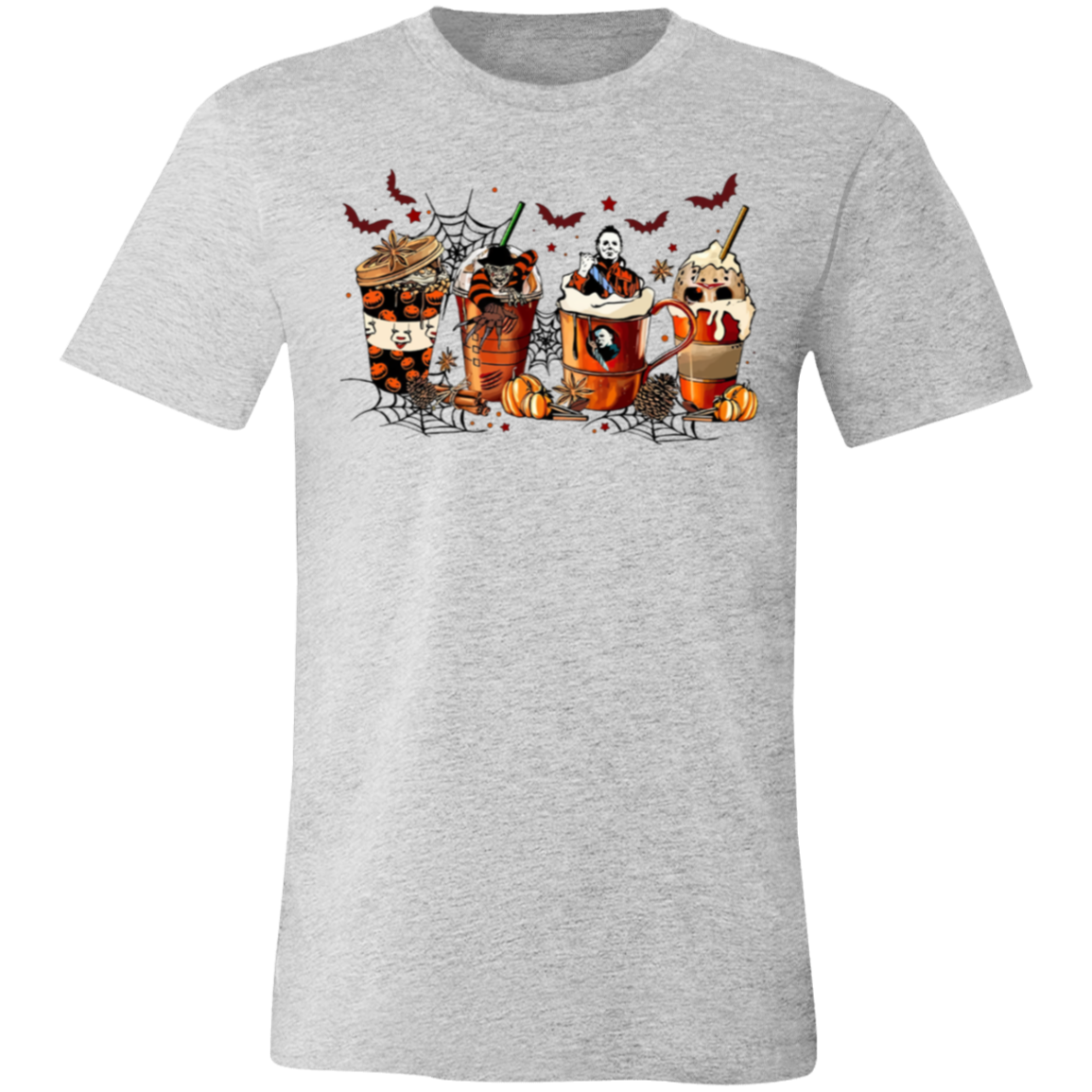 Spooky Halloween Drinks | Jersey Short-Sleeve T-Shirt