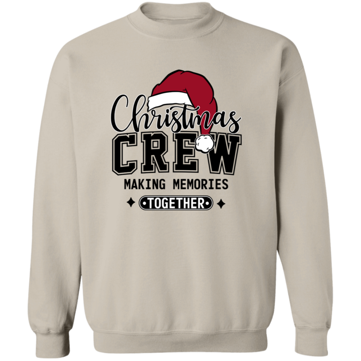Christmas Crew Sweatshirt or Long Sleeve T-Shirt | Holiday Family Outfit | Making Memories Together