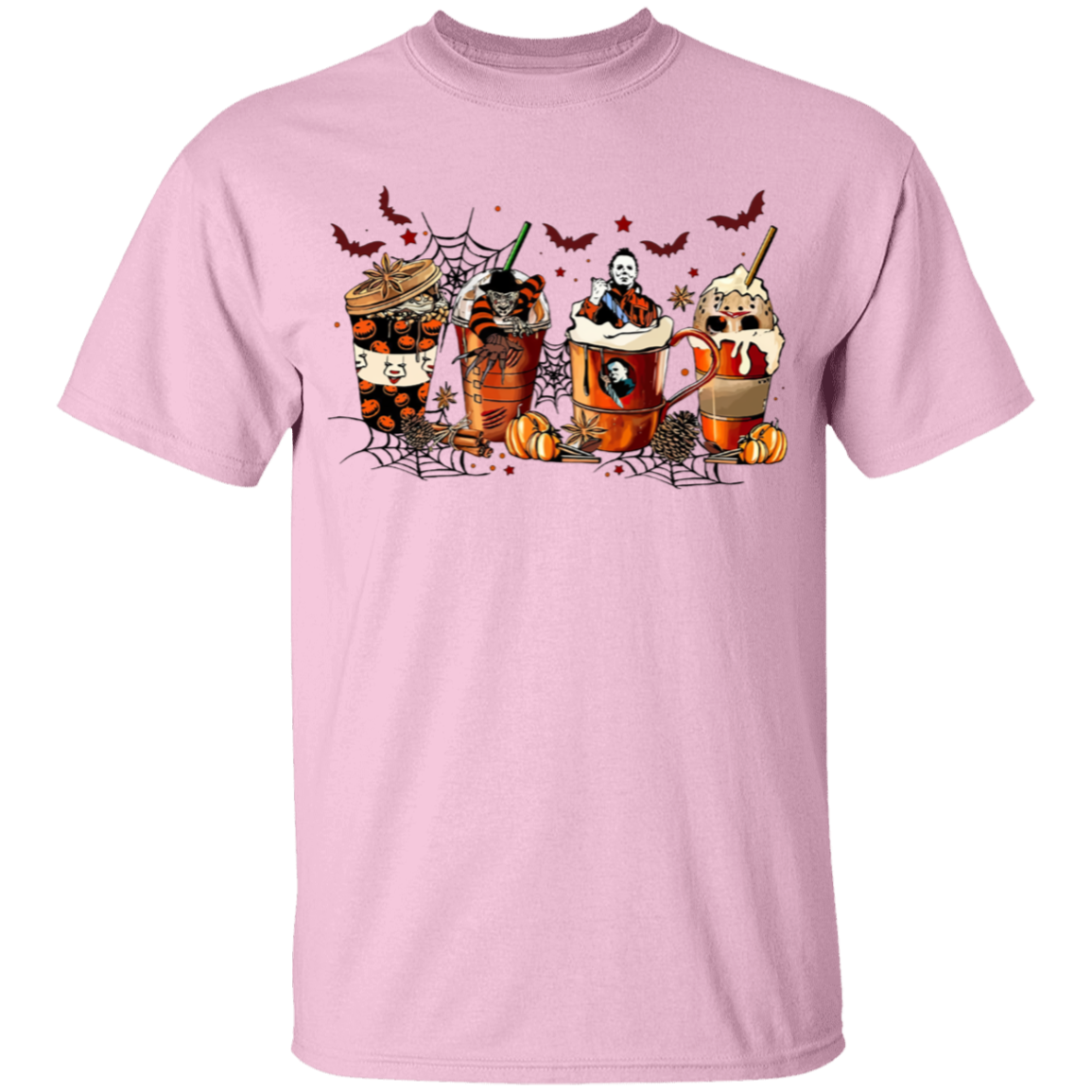 Spooky Halloween Drinks Youth | 100% Cotton T-Shirt