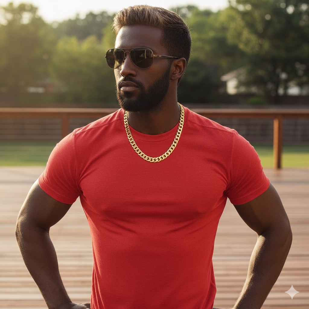Swolemate Cuban Link Necklace | Romantic Gift for Weightlifting Soulmate