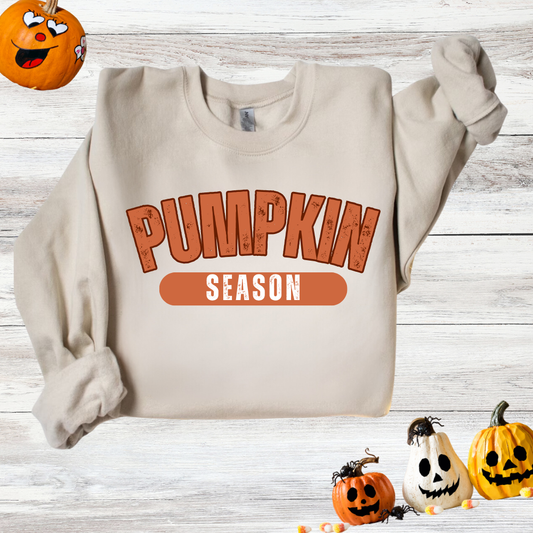 Pumpkin Season | Crewneck Pullover Sweatshirt