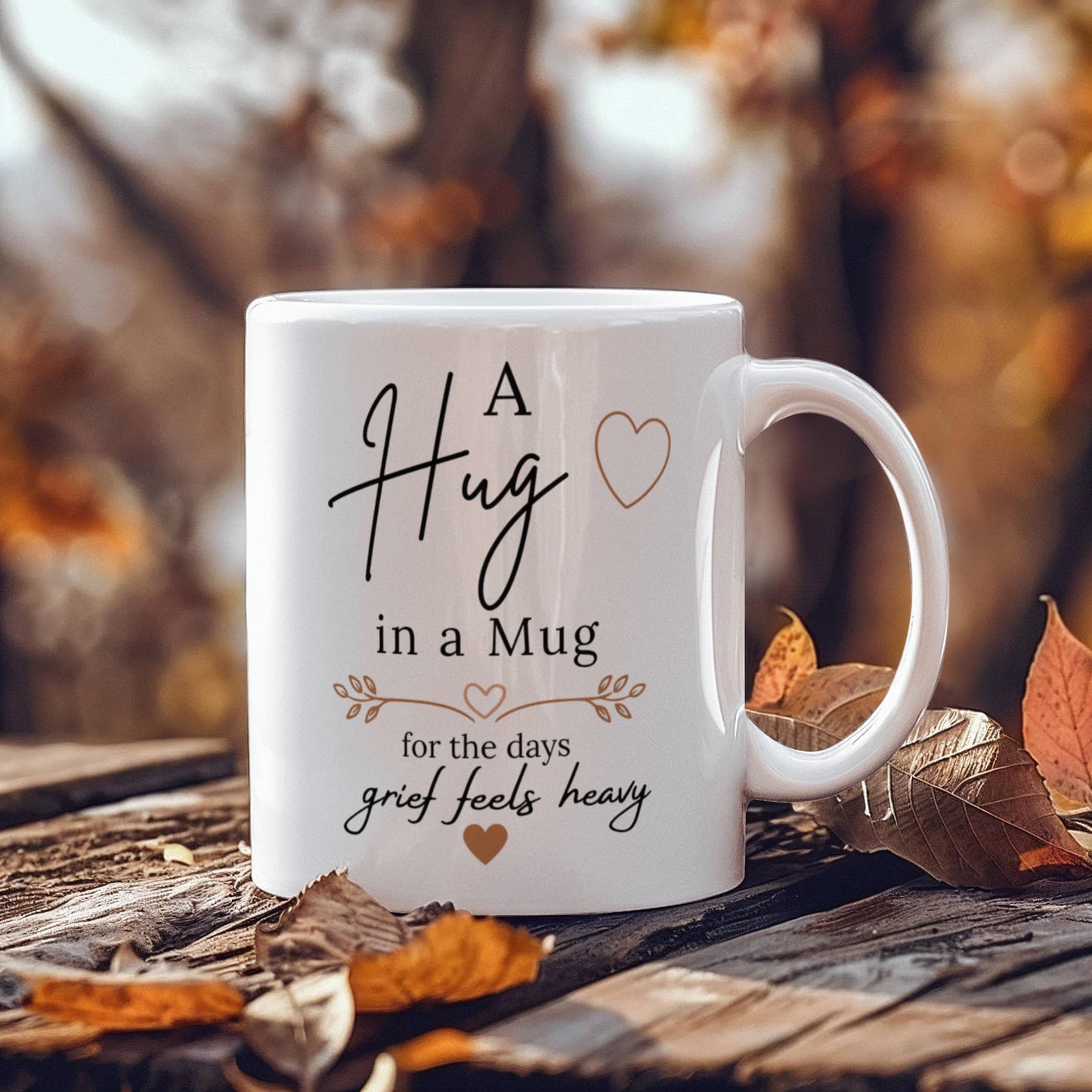 A Hug in a Mug™ Grief Support Coffee Mug | Sympathy Gift for Loss of a Loved One
