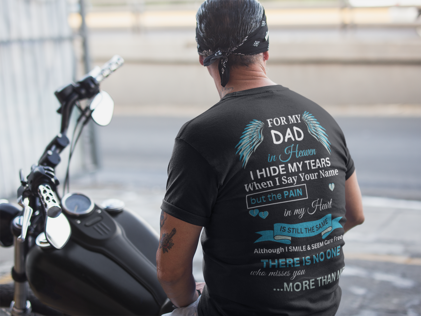 Dad In Heaven | Miss You Dad | Memorial Dad T-Shirt